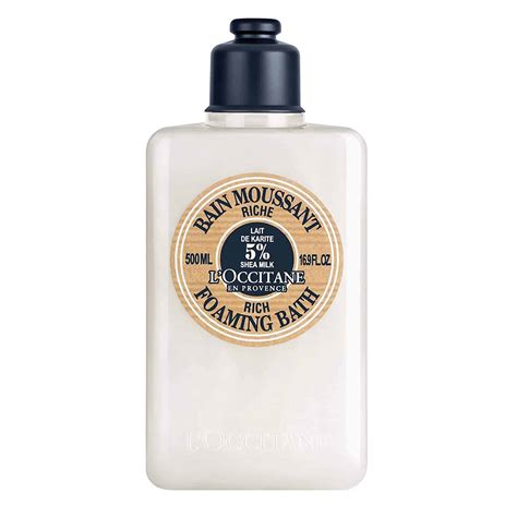 l'occitane foaming bath.